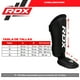 thumbnail image 3 of Canilleras RDX Cuero Instep Molded King Negras SGR-T1R Talla XL, 3 of 3
