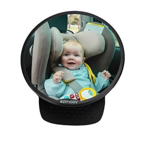 Ezimoov - Espejo Redondo De Bebe Para Auto