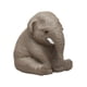 thumbnail image 3 of Figurilla De Elefante Mascota De Té De Arcilla Violeta Hecha A Mano Para Amigos De La Mesa De Té De La Sala De Té, 3 of 5
