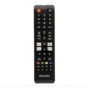 Philips - Control Alternativo Smart Tv Samsung Negro P1001