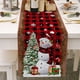 thumbnail image 1 of Decoraciones navideñas para la mesa de la cocina para reuniones familiares en interiores, banderas de mesa navideñas, 1 of 5
