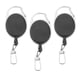thumbnail image 4 of Paquete De 3 Llaves Retráctiles Retractor Carrete Clip Cinturón Tarjeta Llavero Manualidades Plástico, 4 of 5