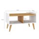 thumbnail image 4 of Mesa Centro Rm02 2 Nichos Blanco - Nogal, 4 of 4
