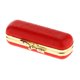thumbnail image 5 of cuero de la PU lápiz labial brillo caso caja de almacenamiento de maquillaje caja portátil rojo, 5 of 5
