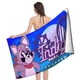 thumbnail image 4 of Indigo Park Toalla de playa de secado rápido con diseño temático, regalo para mujeres y niñas, ideal para cumpleaños, fans, amantes de la música, uso en la playa o al aire libre, 78 × 180 cm, 4 of 6