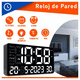 thumbnail image 3 of Reloj Pared Digital Dia Fecha Hora Temporizador Led Blanco, 3 of 3