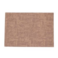 Magideal - Mantel Individual De Piel Sintética, Decoración De Mesa De Comedor Resistente Al Calor, Protector De Mesa, Tapete De Mesa De Comedor Limpiable, Tapete Caqui