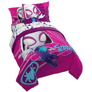 Set De Cama Marvel Spidey Y Sus Increíbles Amigos Ghost Gwen Twin