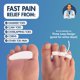 thumbnail image 2 of Geles Hammer Toe Gels Dr. Frederick's Original, 2 pares, blancos, 2 of 7