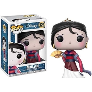 Funko Pop Disney: Mulan - Mulan (Nuevo) Figura De Vinilo Coleccionable, Negro