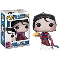 Funko Pop Disney: Mulan - Mulan (Nuevo) Figura De Vinilo Coleccionable, Negro
