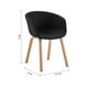 thumbnail image 3 of Pack 4 Silla De Comedor Sitial Legna Negro, 3 of 6