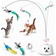 thumbnail image 1 of Interactive Cat Toys for Indoor Cats, 360° Automatic Spin, Flying Bird Feather Motion, 1 of 3