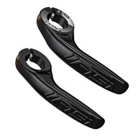 Magideal - Extremos De Manillar De Bicicleta De Montaña Empuñadura De Mano 1 Par Ángulo Ajustable Extremos De Manillar De Bicicleta Ergonómicos Para Reemplazo De Negro