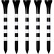 thumbnail image 1 of Tees de Golf Zivisk 83 mm Negro 100 unidades, 1 of 7