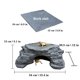thumbnail image 4 of Escondite para reptiles Flitsvuur 33 × 30 × 13 cm de pizarra que almacena calor, 4 of 9