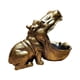 thumbnail image 3 of Estatua De Caballo De Río Estatuilla De Caballo De Río Para Mesa De Centro Oficina Decoración Del Hogar Dorado, 3 of 3