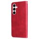thumbnail image 5 of Funda tipo cartera para Samsung Galaxy A35 con bolsillo con cremallera y ranuras para tarjetas – Función de soporte Rojo, 5 of 6
