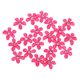 thumbnail image 1 of 20 flores Flatback Button Rhinestone adornos para boda rosa roja, 1 of 5