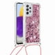 thumbnail image 5 of Funda FOXDOCK para Samsung Galaxy A73 5G con Cuerda Ajustable, Brillo Líquido, Protección Antigolpes y Lente – Ideal para Regalo, 5 of 6