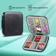 thumbnail image 2 of Funda de Tarjetas de Juego para Nintendo Switch/OLED/Lite, Bolsa para 12 Cartuchos de Juego para Switch, Caja Compacta y Portátil de Almacenamiento de Juegos, 2 of 7