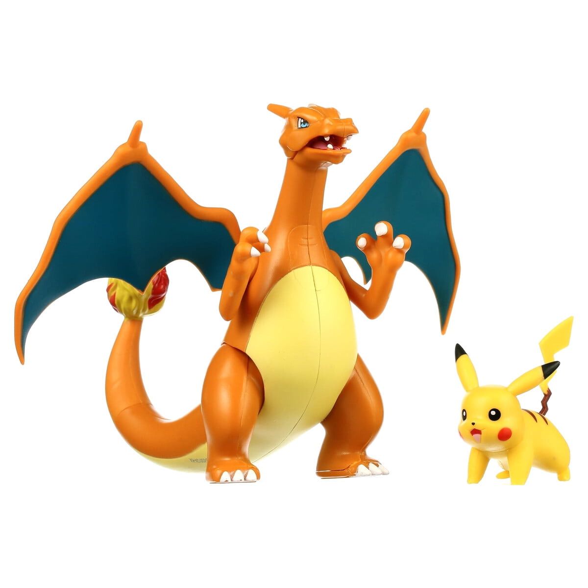 Pack Figuras Pokemon Charizard 11cm Pikachu 5cm Jazwares