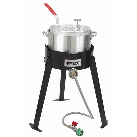 Fryer Bayou Classic 2212 de propano para exteriores, set de 10 cuartos de galón