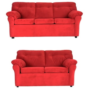 Muebles América - Living América 32 Tela Rojo