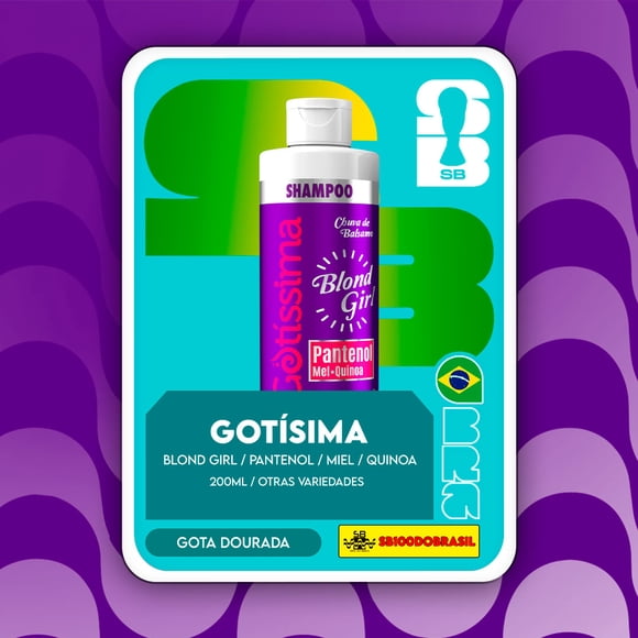 Kit Gotissima Blond Girl – Shampoo y Acondicionador 300 ml