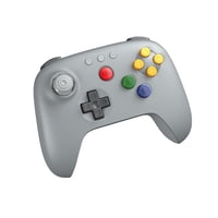 Controlador 8Bitdo 64 Bluetooth Con Cable Gris
