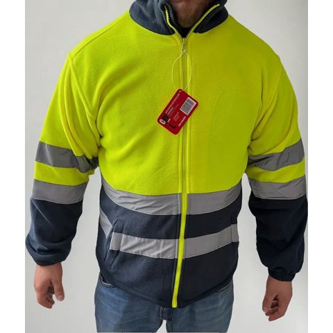 Metalfer - Micropolar Fluorescente Con Reflectante Con Tecnología Térmica Talla S