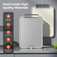 thumbnail image 2 of Tabla de cortar Sumzzz de acero inoxidable de doble cara PP 40x28 cm, 2 of 8