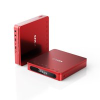 Reproductor De Cd Estéreo Portátil Multifuncional Fiio Dm13 Con Batería De Larga Duración, Admite Extracción Usb, Salidas Ópticas/Coaxiales/3,5 Mm/4,4 Mm (Bluetooth Rojo)
