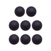 Ioensy - 8 Bolas De Reacción De Rebote, Bolas De Entrenamiento De Reacción Elástica Para Practicar En Casa, Color Negro