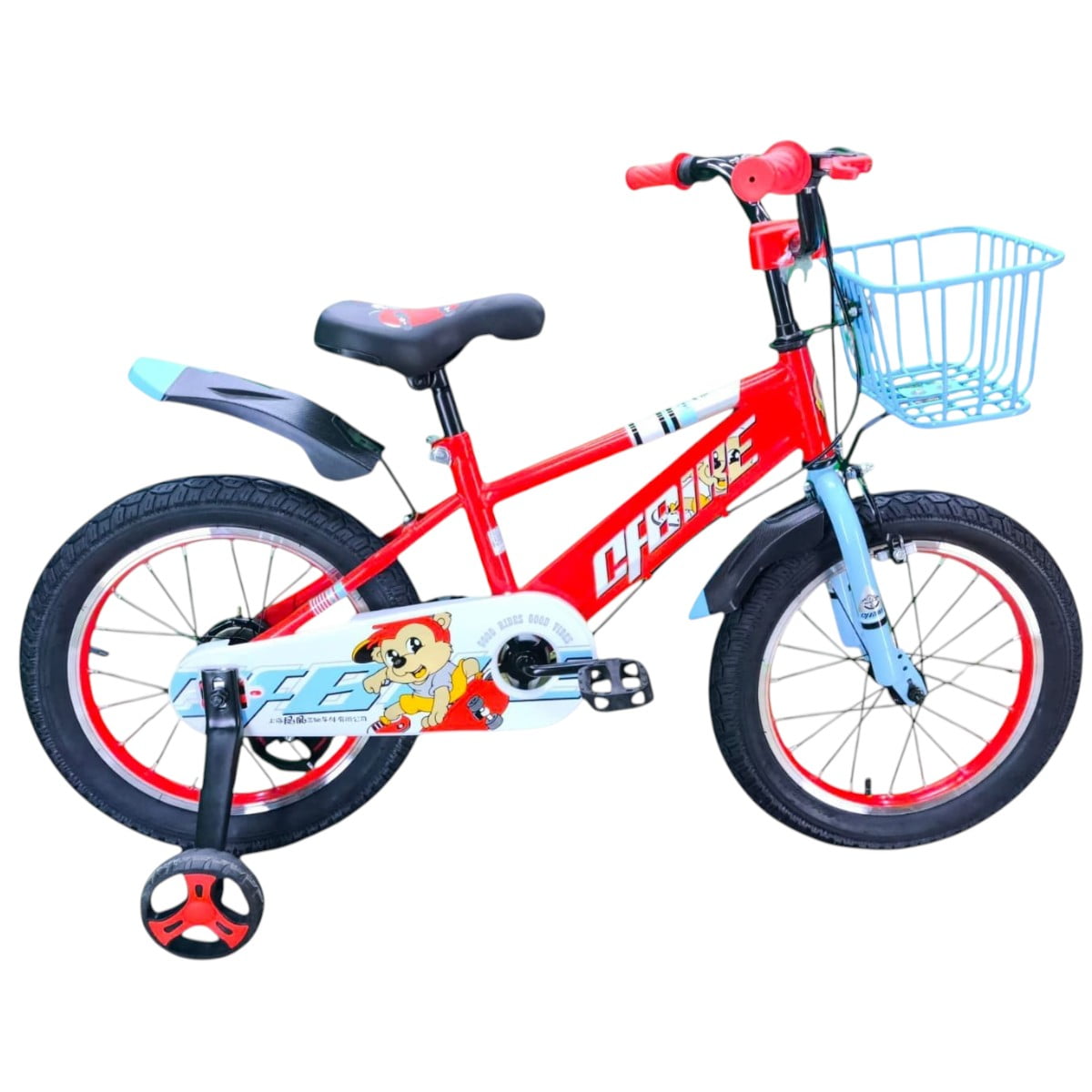 Vipnetwork - Bicicleta Aro 16 Infantil Cfbike Rojo/celeste