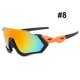 thumbnail image 1 of Lentes de Ciclismo Deportivos Negro Naranja, 1 of 1