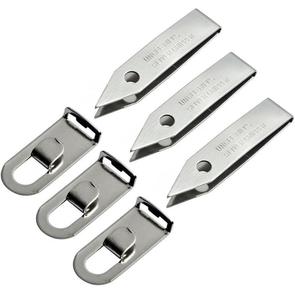Pinzas Uncle Bills Sliver Gripper de acero inoxidable
