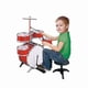 thumbnail image 3 of Batería Jazz Drum Juguete Niños 5 Tambores Platillo Pedal 3+, 3 of 4