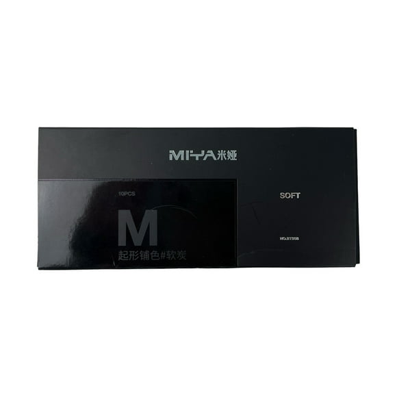 LÁPIZ MIYA M SERIES, LÁPIZ DE CARBÓN 10UNDS, SUAVE