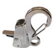 thumbnail image 5 of Gancho de anclaje para barco, ancla deslizante que sostiene ganchos de liberación rápida de 8000 lb, ancla para cuerda de anclaje de 3/8 pulgadas - Plata, 5 of 5