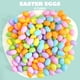 thumbnail image 2 of Huevos de Pascua JOYIN, 50 unidades, grandes, de plástico, pastel, 8 cm, rellenables, 2 of 7