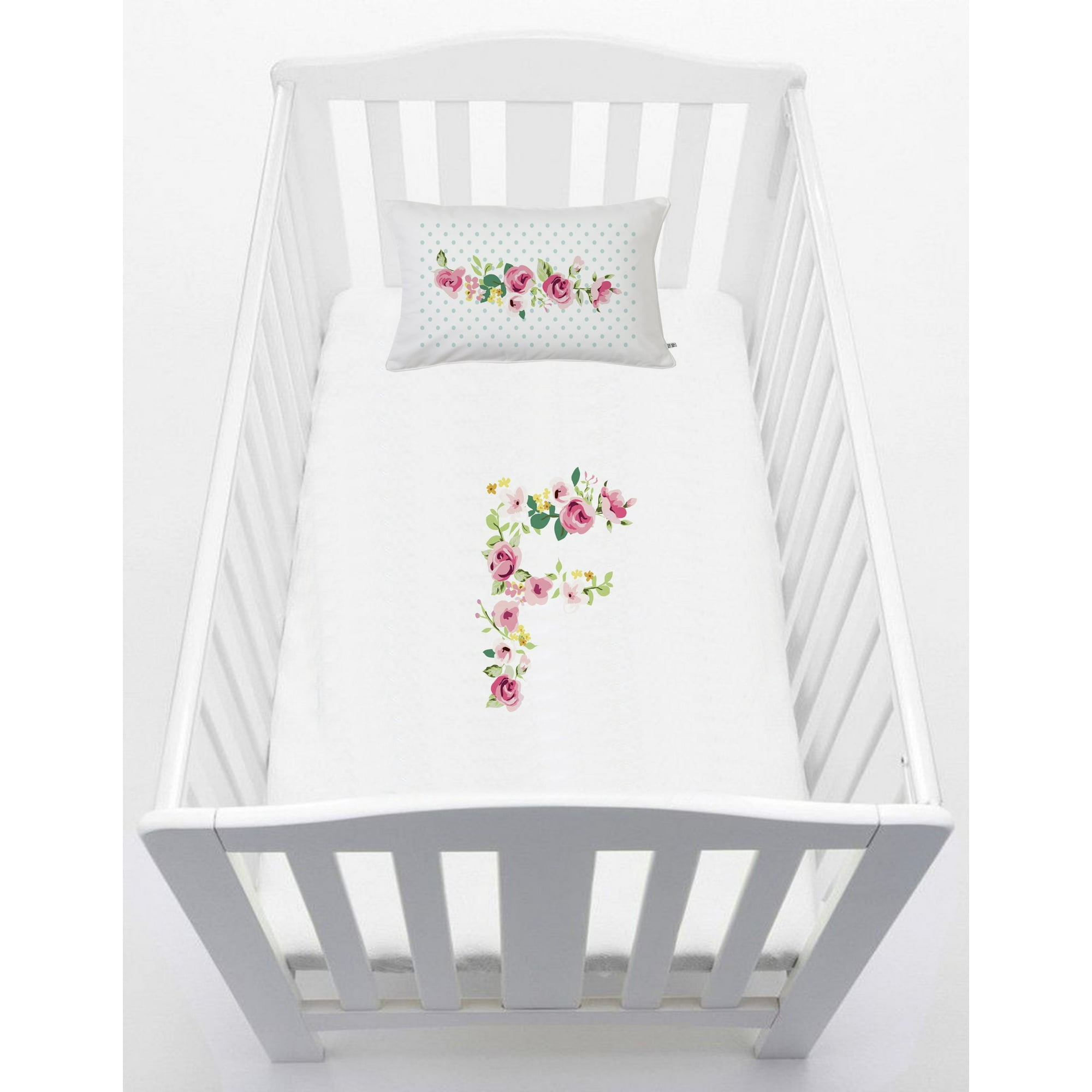 Tuyo Print - Cubreplumón Cuna Letras Vintage F