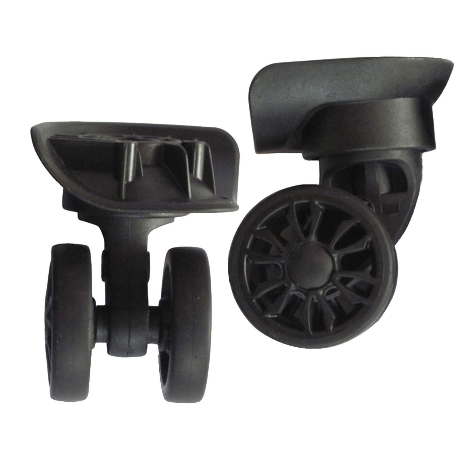 Magideal - 2 Ruedas De Equipaje A89, Repuestos De Ruedas Giratorias, Reparación De Ruedas Silenciosas, Ruedas De Maleta Para Piezas De Cubierta De Carrito De Equ