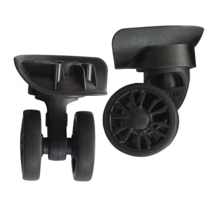 Magideal - 2 Ruedas De Equipaje A89, Repuestos De Ruedas Giratorias, Reparación De Ruedas Silenciosas, Ruedas De Maleta Para Piezas De Cubierta De Carrito De Equ