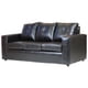 thumbnail image 4 of Living Emanuel 3 Cuerpos Y 2 Poufs - Cuero Sintético Pu Negro, 4 of 6