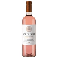 Vino Rosé Varietal 5° Botella 750 Ml Sol De Chile