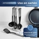 thumbnail image 5 of Set De Utensilios De Cocina 7 Piezas Modelo Maid Marca Magefesa Color Negro y cromado, 5 of 8