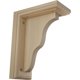 thumbnail image 1 of Soportes de madera Ekena Millwork Hamilton 9x9x18 cm de caucho, 1 of 4