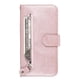 thumbnail image 3 of Funda con Cremallera para Samsung Galaxy Note 10, Carcasa Cartera de Cuero PU con Soporte y Tarjetero, 3 of 5