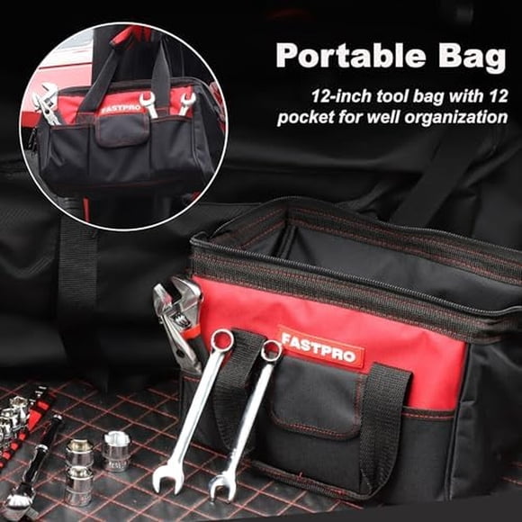 Set Herramientas FASTPRO 236 Piezas con Bolsa 12